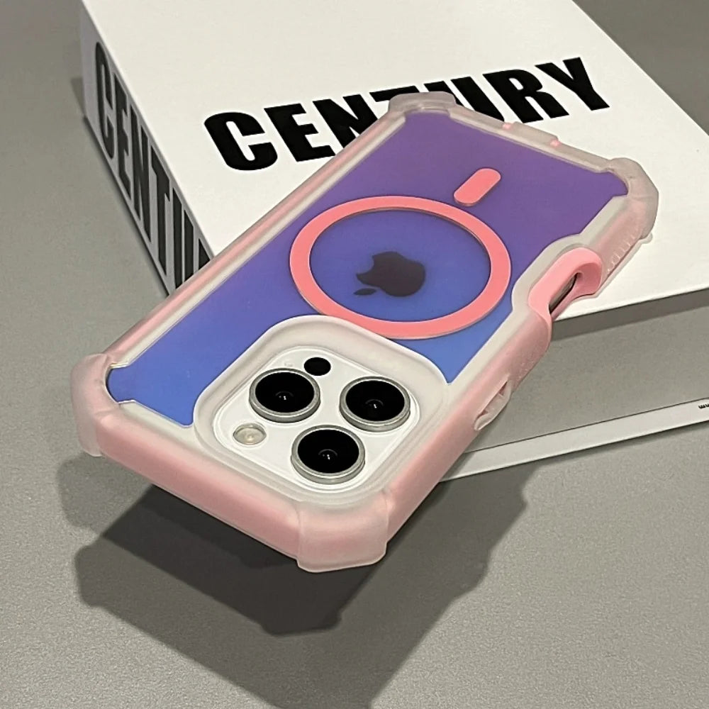 Frosted MagSafe Armor Case
