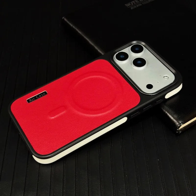 Leather Mag Air Case