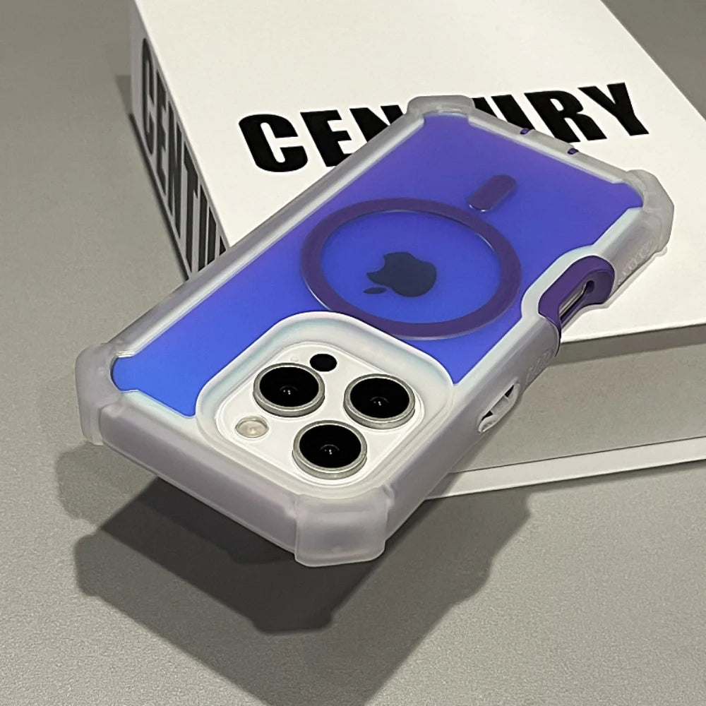 Frosted MagSafe Armor Case