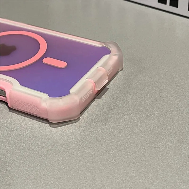 Frosted MagSafe Armor Case