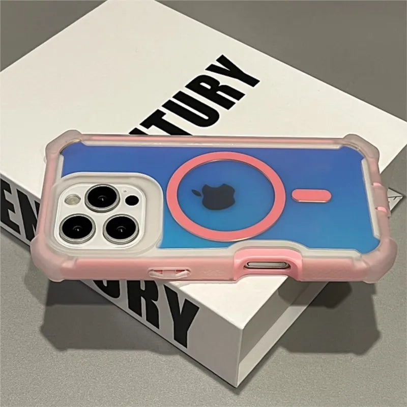 Frosted MagSafe Armor Case