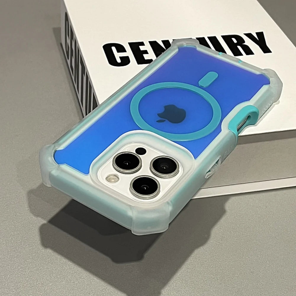 Frosted MagSafe Armor Case